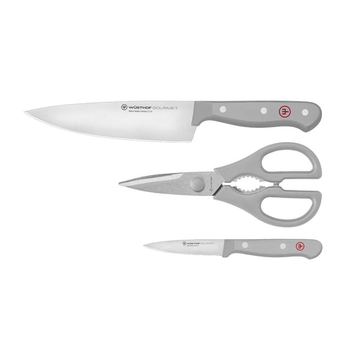 Wusthof Wusthof Gourmet Grey 3-Piece Prep Set   