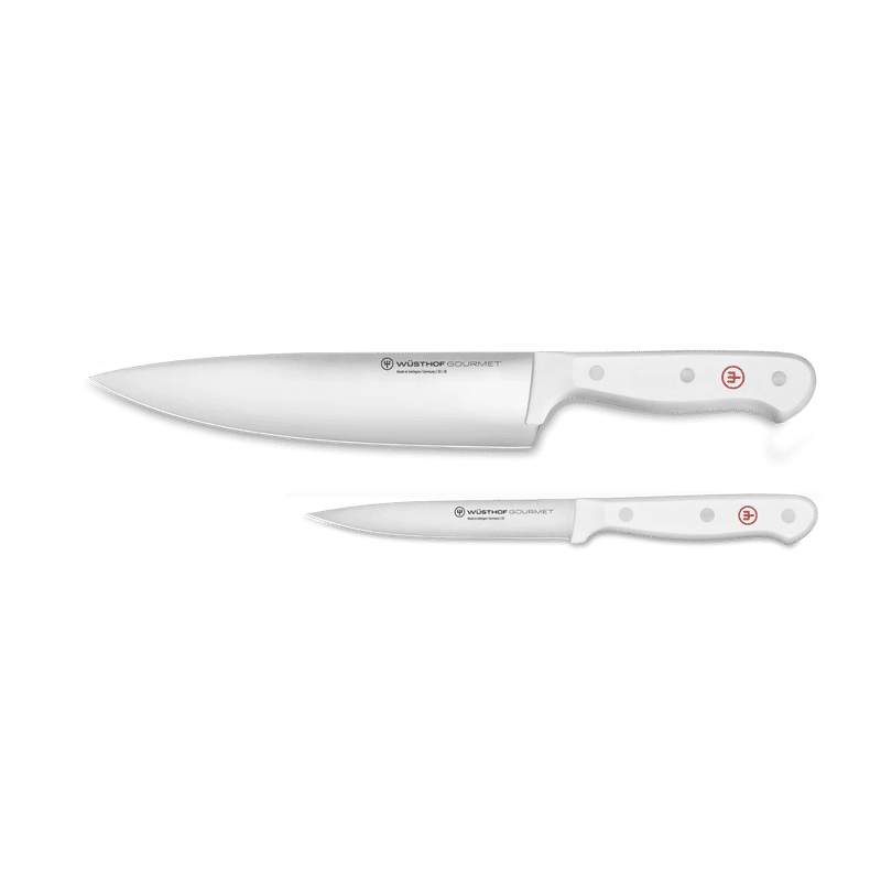 Wusthof Wusthof Gourmet White 2-Piece Chef's Knife Set