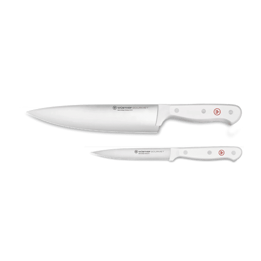 Wusthof Wusthof Gourmet White 2-Piece Chef's Knife Set