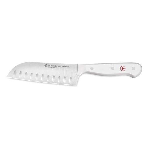 Wusthof Wusthof Gourmet White 5" Santoku Knife - Hollow Edge