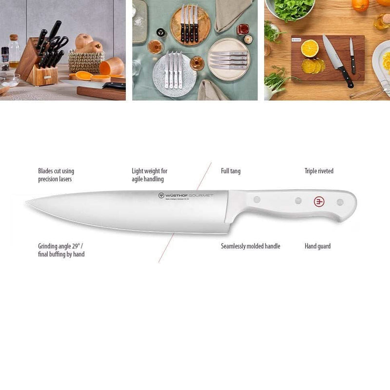 Wusthof Wusthof Gourmet White 8" Chef's Knife