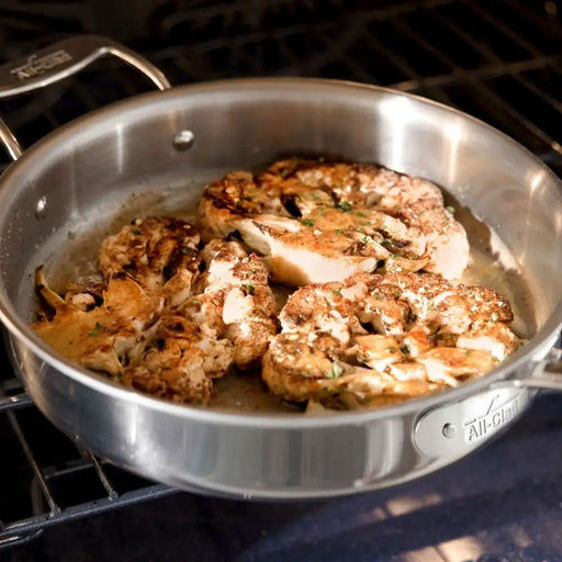All-Clad All-Clad G5 Graphite Core Stainless Steel 5-ply 3qt (2.8L) Sauté Pan with Lid   