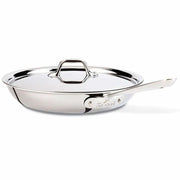 All-Clad All-Clad D3 Stainless Steel Fry Pan With Lid 10" (26cm) with Lid  