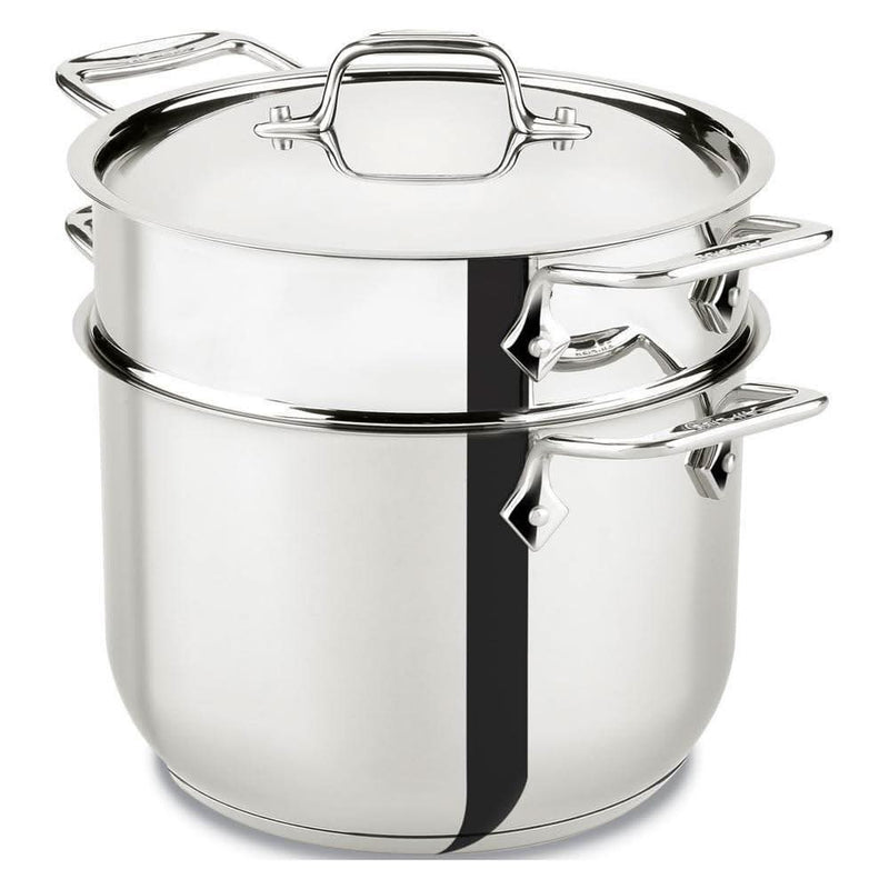 All-Clad All-Clad Stainless 6QT Pasta Stockpot Set with Insert