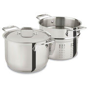 All-Clad All-Clad Stainless 6QT Pasta Stockpot Set with Insert