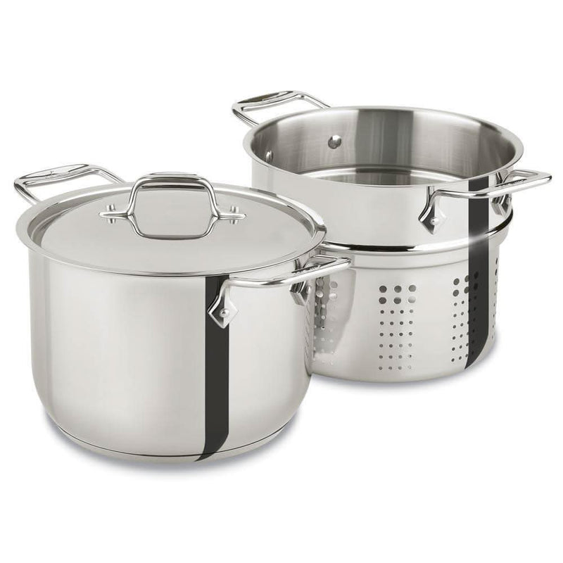 All-Clad All-Clad Stainless 6QT Pasta Stockpot Set with Insert