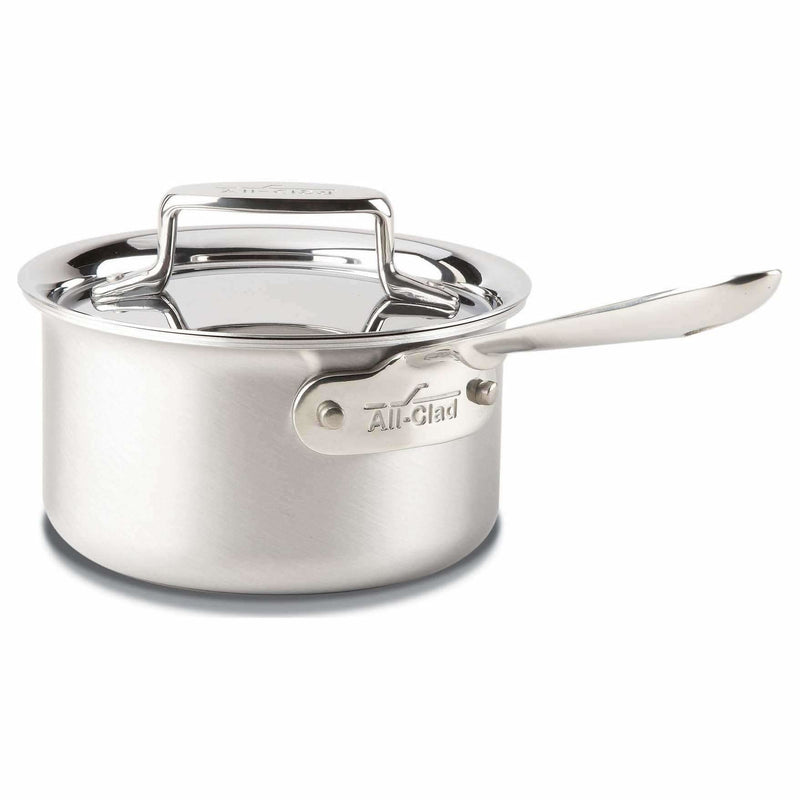 All-Clad All-Clad Stainless D5 Brushed Saucepan with Lid 1.5 QT (1.3L)  