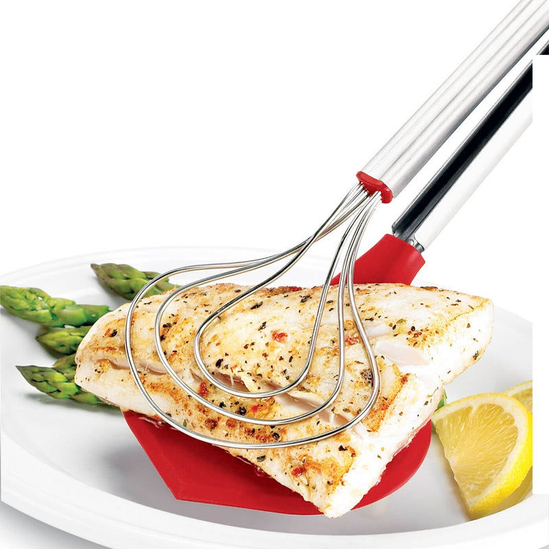 Cuisipro Cuisipro Red Silicone Fish Tongs   
