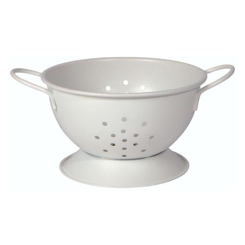 Danica Now Designs Metal Colander Matte White 8.5"