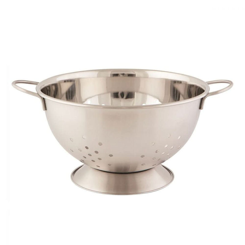 Danica Now Designs Metal Colander Matte Silver 8.5"