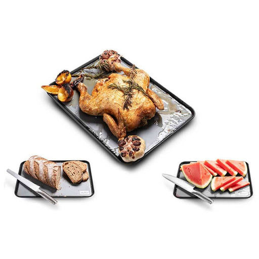 Dreamfarm Dreamfarm Fledge Black Flip Cutting Board - Large   