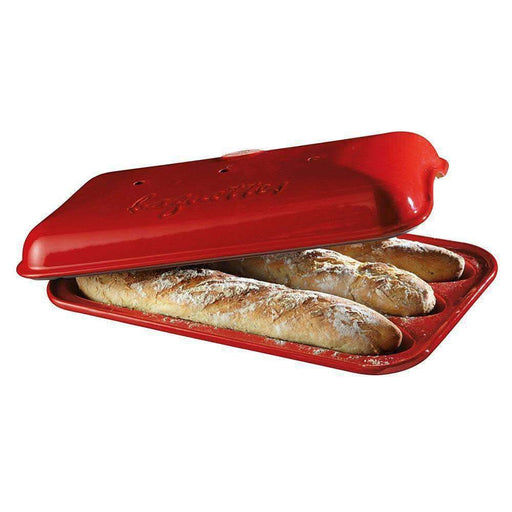 Emile Henry Emile Henry Baguette Baker Burgundy  