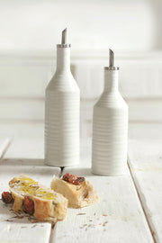 Portmeirion Portmeirion Sophie Conran White Oil and Vinegar Drizzler Set