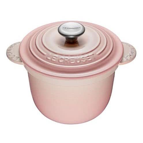 Le Creuset Le Creuset Cast Iron Rice Pot Shell Pink  