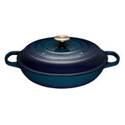 Le Creuset Le Creuset Signature Cast Iron 3.7 QT (3.5L) Braiser Agave  