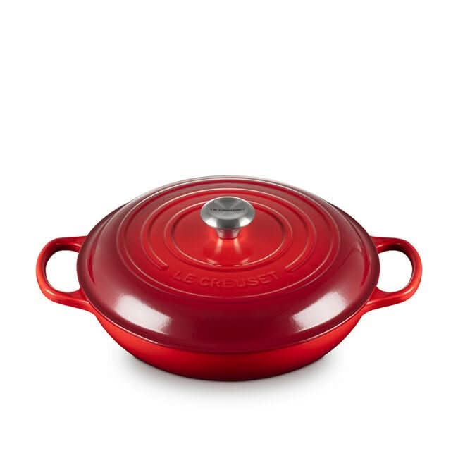 Le Creuset Le Creuset Signature Cast Iron 3.7 QT (3.5L) Braiser Cerise  