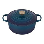 Le Creuset Le Creuset Signature Cast Iron 7 QT (6.7L) Round French Oven Agave  