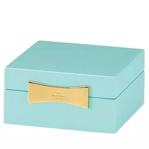 Lenox Lenox Kate Spade Garden Drive Lacquer Jewelry Box Turquoise  