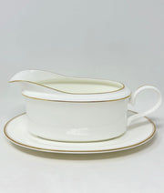 Mikasa Mikasa Century Gold Gravy Boat with Stand   