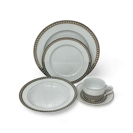 mikasa Mikasa Platinum Symmetry - 5 Piece Place Setting   