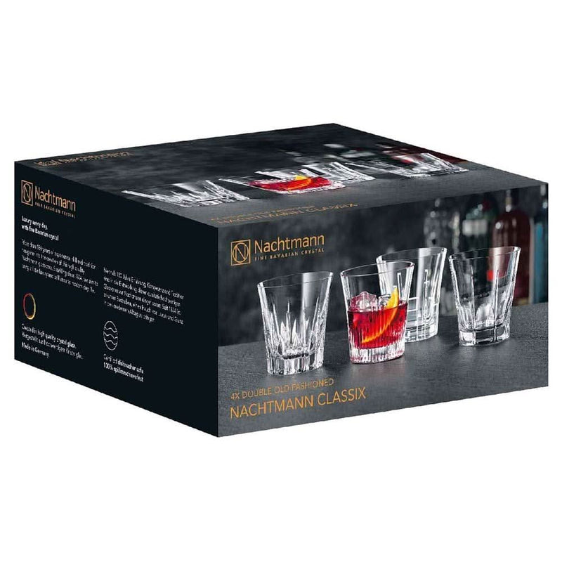 Nachtmann Nachtmann Classix Double Old Fashioned Glasses - Set of 4   