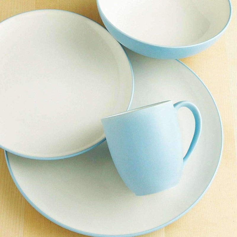 Noritake Noritake Colorwave Coupe 4-Piece Place Setting - Sky Blue   