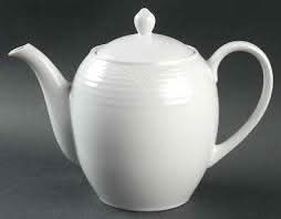 Noritake Noritake Arctic White Tea Pot with Cover   