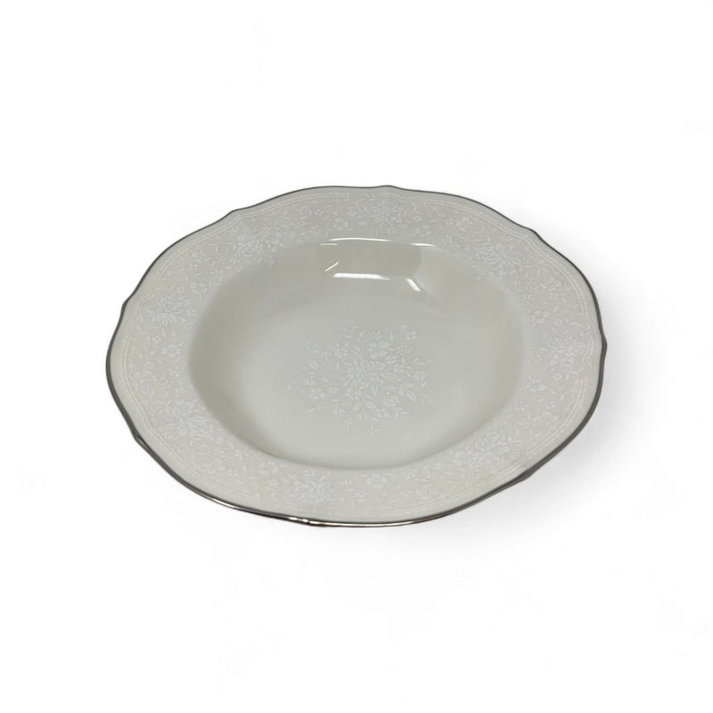 Noritake Noritake Chandon Platinum Rim Soup   