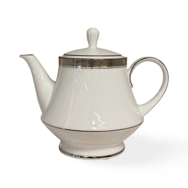 Noritake Noritake Crestwood Platinum Tea Pot w/ Cover   