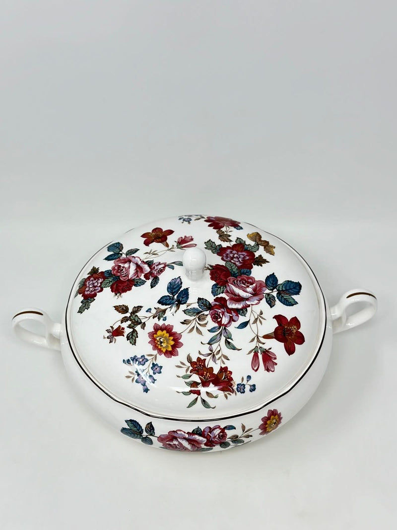 Noritake Noritake Damask Bouquet Covered Vegetable Bowl   