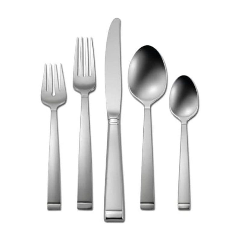 Oneida Oneida Frost Stainless 5 Piece Place Setting Flatware Set   