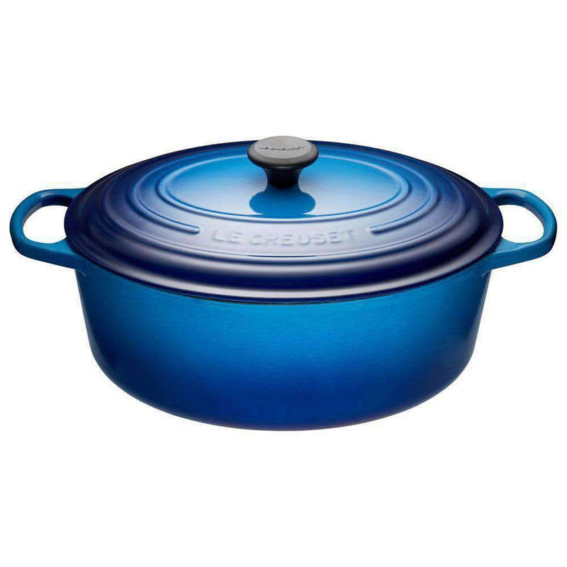 Le Creuset Le Creuset Signature Cast Iron 6.5 Qt (6.3L) Oval French Oven Blueberry  
