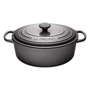 Le Creuset Le Creuset Signature Cast Iron 6.5 Qt (6.3L) Oval French Oven Oyster  