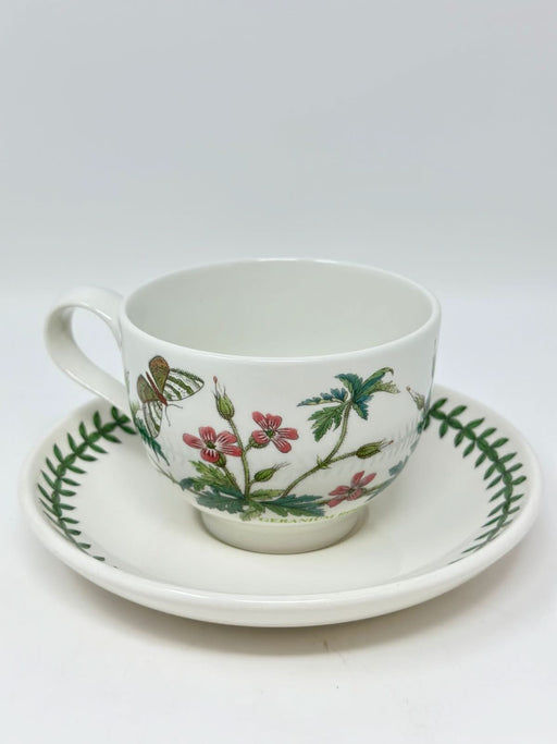 Portmeirion Portmeirion Botanic Garden Geranium Robertianum Cup/Saucer   