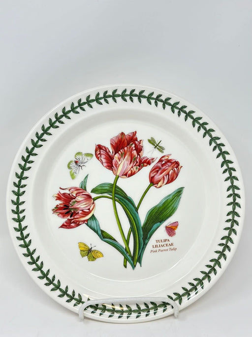 Portmeirion Portmeirion Botanic Garden Tulipa Liliaceae (Pink Parrot Tulip) Plate   