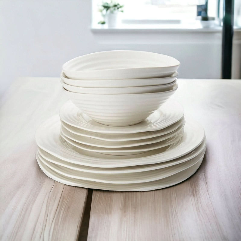 Portmeirion Portmeirion Sophie Conran White - 12 Piece Set   