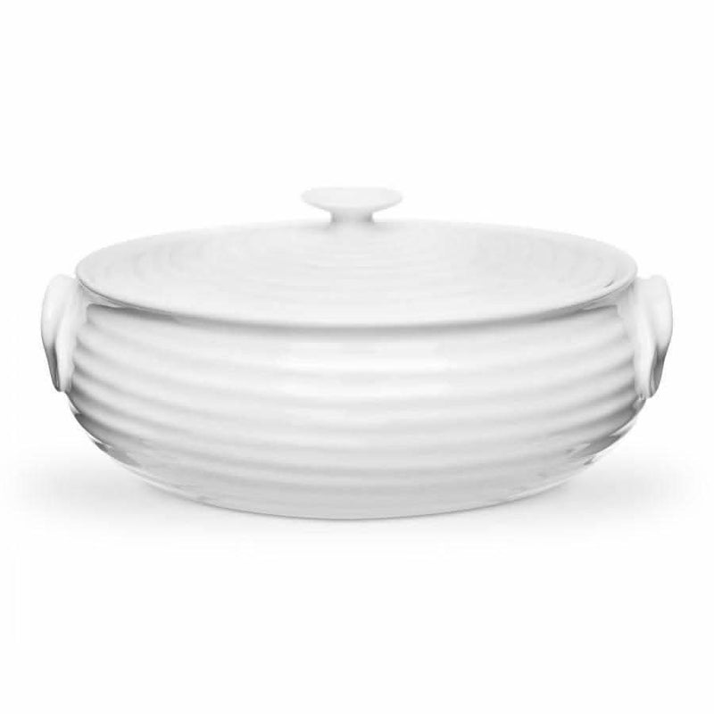 Portmeirion Portmeirion Sophie Conran White Oval Casserole   