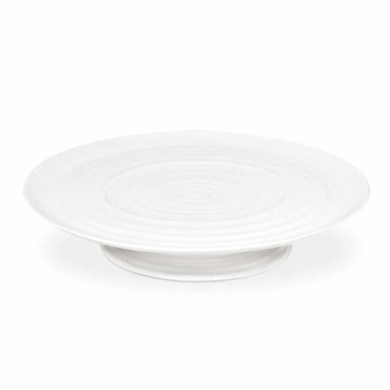 Portmeirion Portmeirion Sophie Conran White 12.75" (33cm) Footed Cake Plate Large   