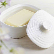 Portmeirion Portmeirion Sophie Conran White Covered Butter Dish   