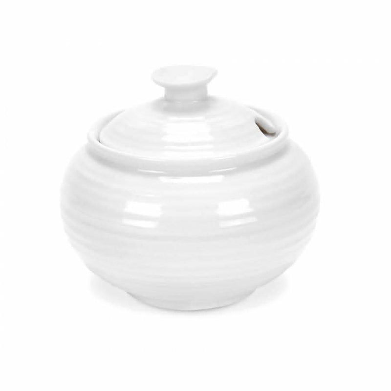 Portmeirion Portmeirion Sophie Conran White Covered Sugar   