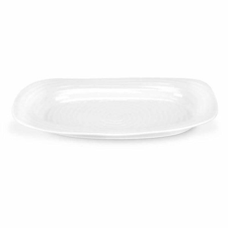 Portmeirion Portmeirion Sophie Conran White Sandwich Tray 13.5x9"   