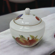 Royal Worcester Royal Worcester Evesham Gold Covered Sugar Bowl   