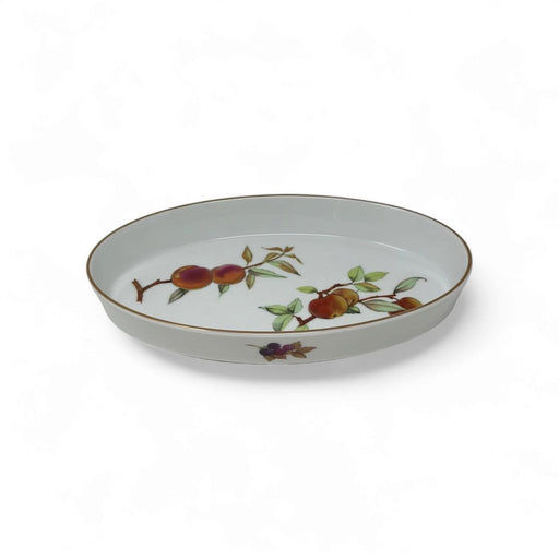 Royal Worcester Royal Worcester Evesham Gold Oval Serving Bowl   