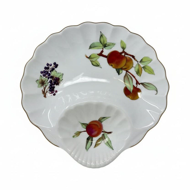 Royal Worcester Royal Worcester Evesham Gold Shell Crudite   
