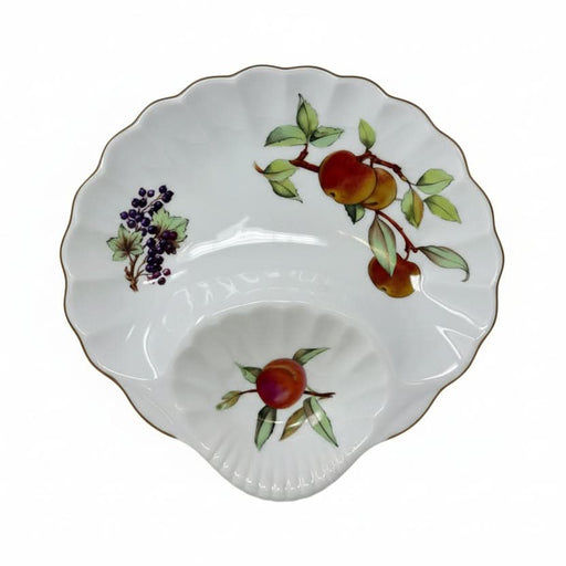 Royal Worcester Royal Worcester Evesham Gold Shell Crudite   