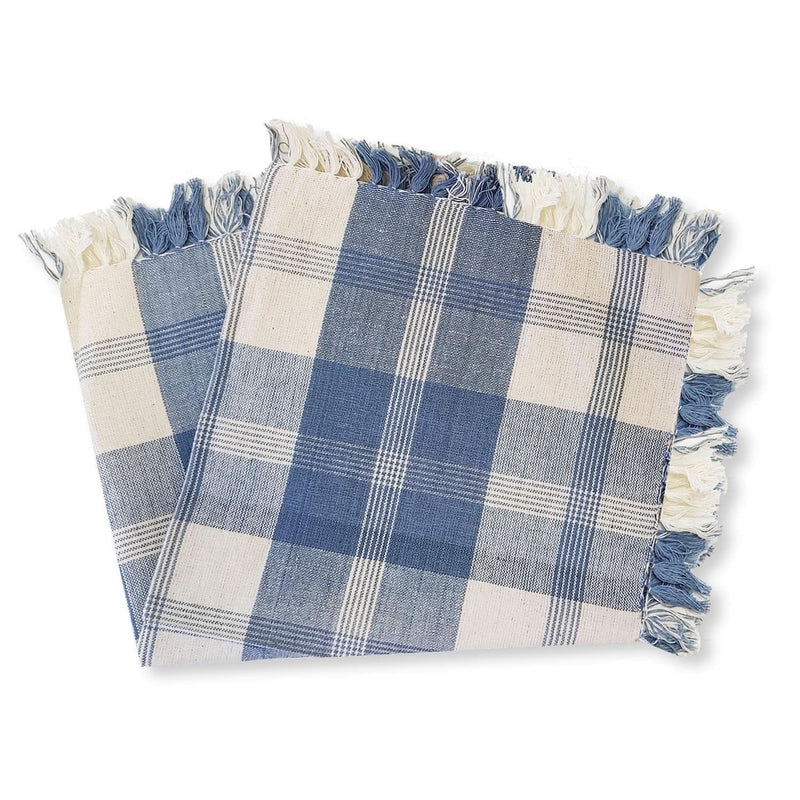 Lemontree Lemon Tree Soft Blue Cloth Napkin - Set of 4   