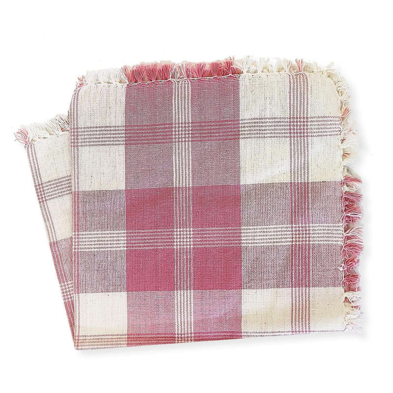 Lemontree Lemon Tree Soft Pink Cloth Napkin - Set of 4   