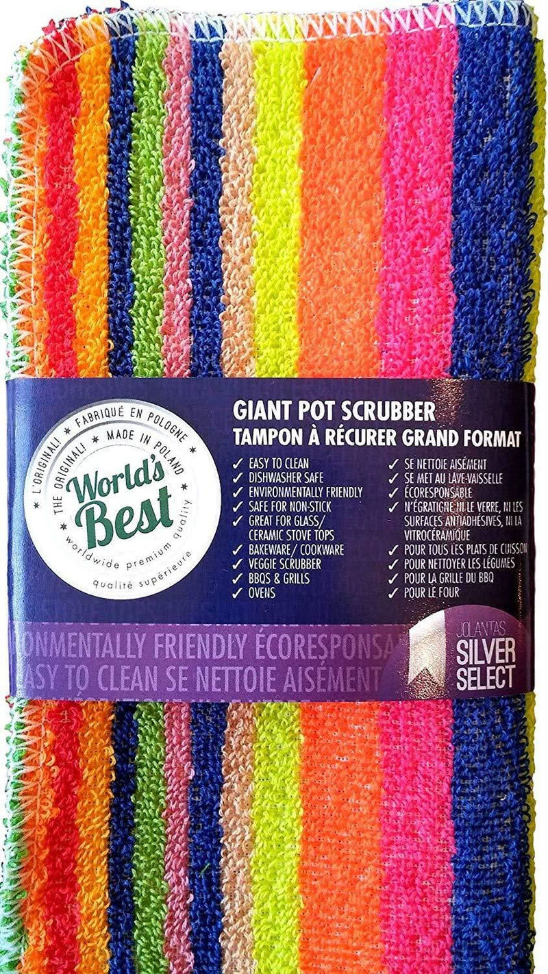 Universal Stone Cleaner World's Best Giant Pot Scrubber - Set of 2   
