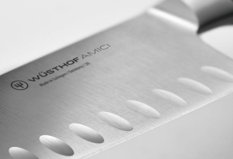 Wusthof Wusthof Amici 7" (17cm) Santoku Knife - Hollow Edge   