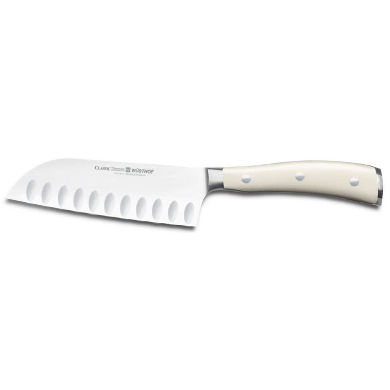 Wusthof Wusthof Classic Ikon Creme 5" (14cm) Santoku Knife - Hollow Edge